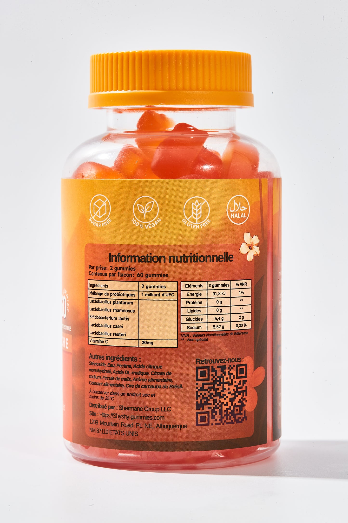 Shyshy gummies probiotique ---- Mangue Thaïlandaise