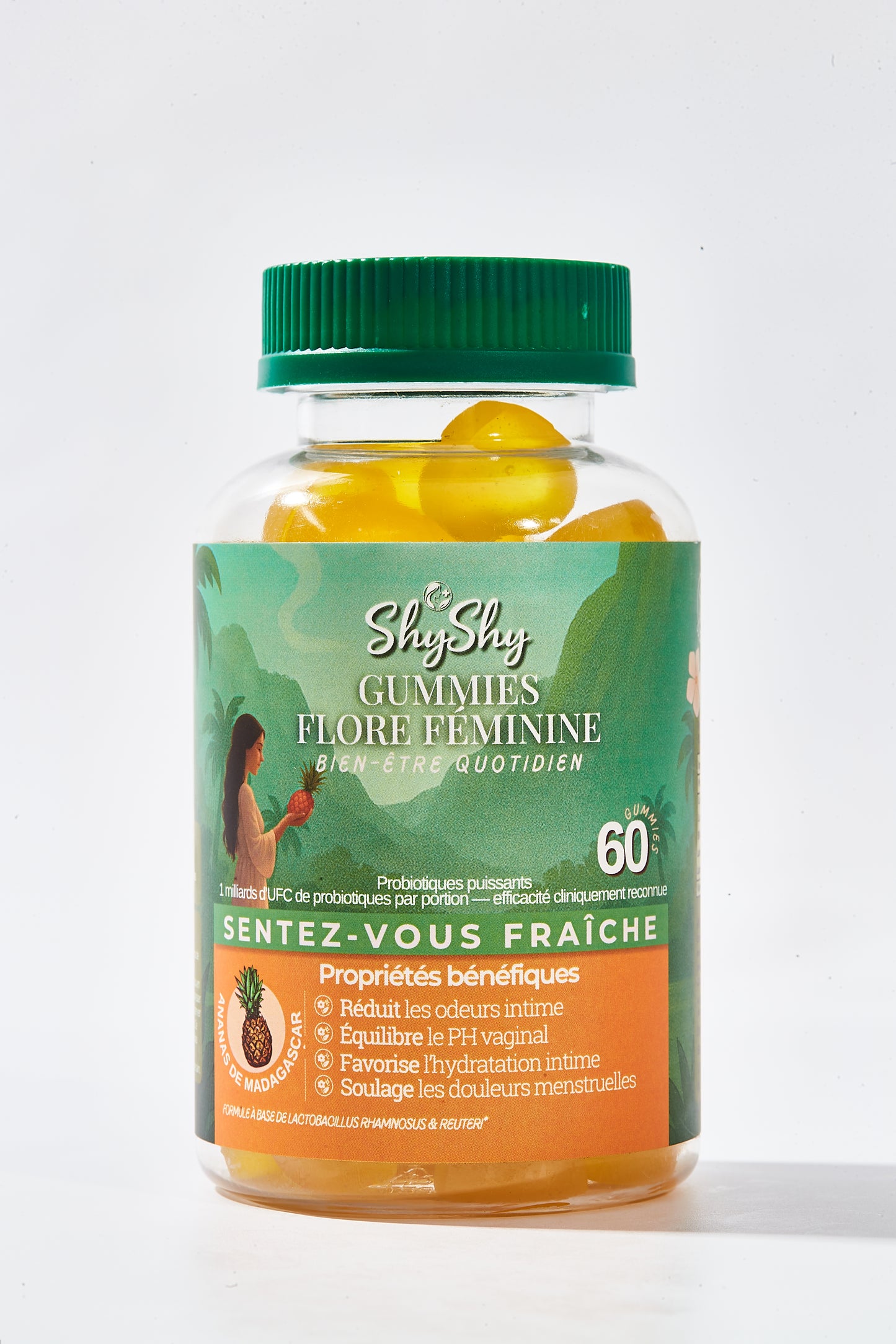Shyshy gummies probiotique --- Ananas de Madagascar