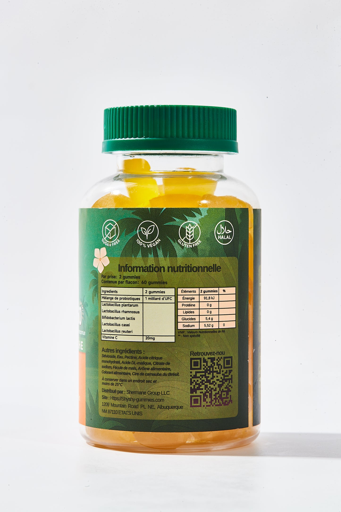 Shyshy gummies probiotique --- Ananas de Madagascar