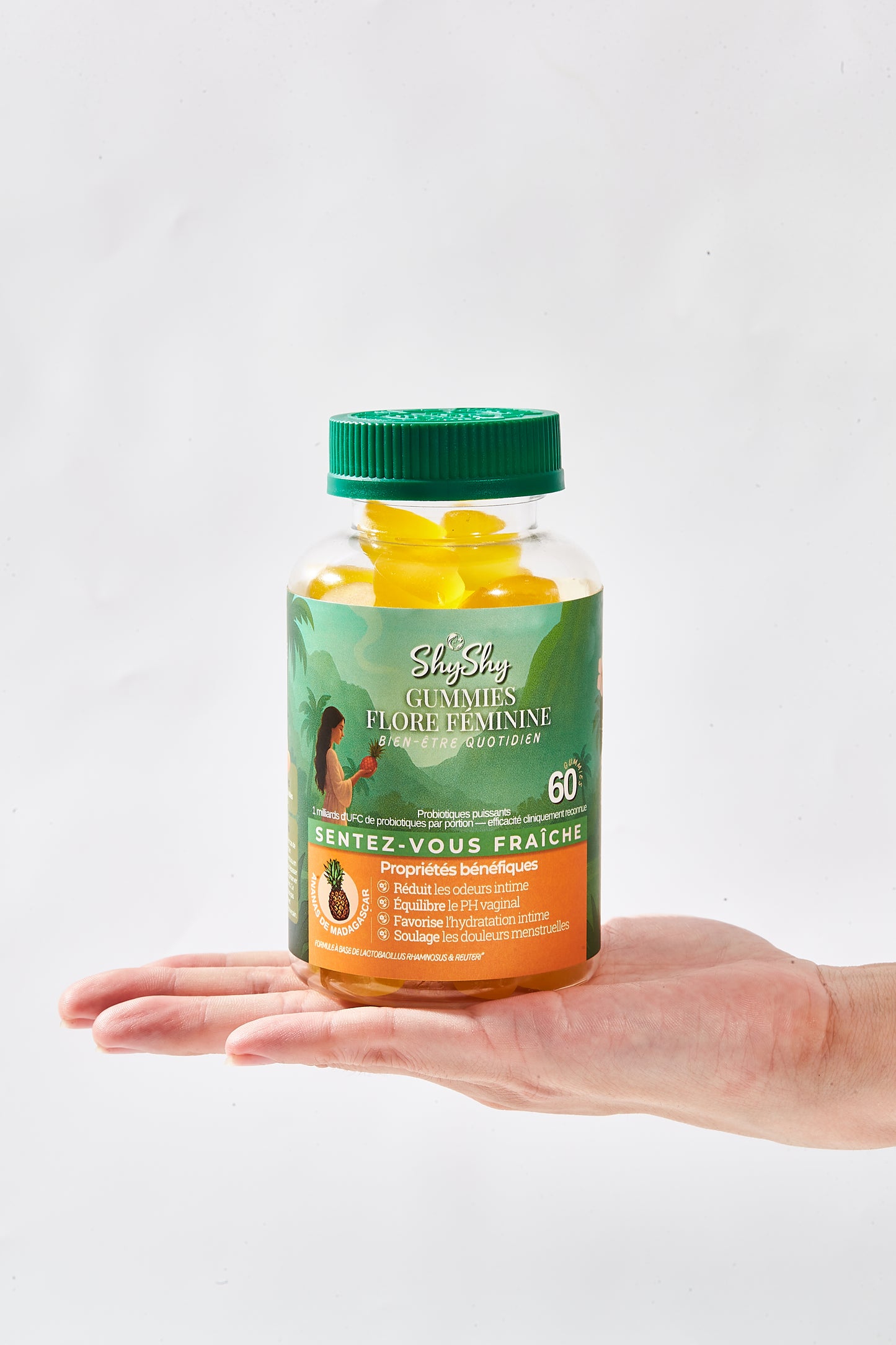Shyshy gummies probiotique --- Ananas de Madagascar